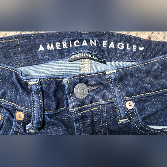 New American Eagle AE Jeans Size 28 X 30 Pants Slim Straight 28x30 Airflex - Picture 6 of 6